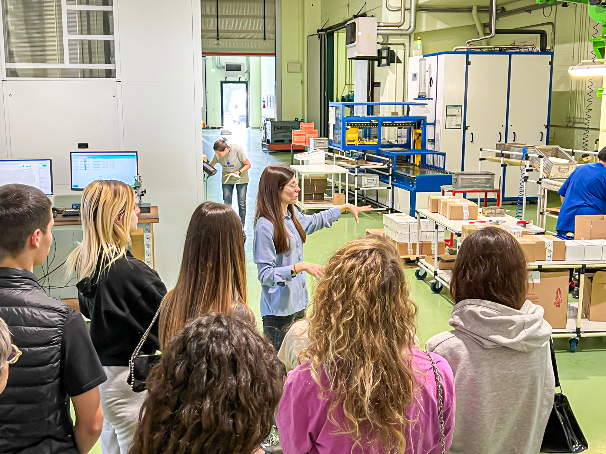 Students from IIS Cuppari Salvati visit Paradisi